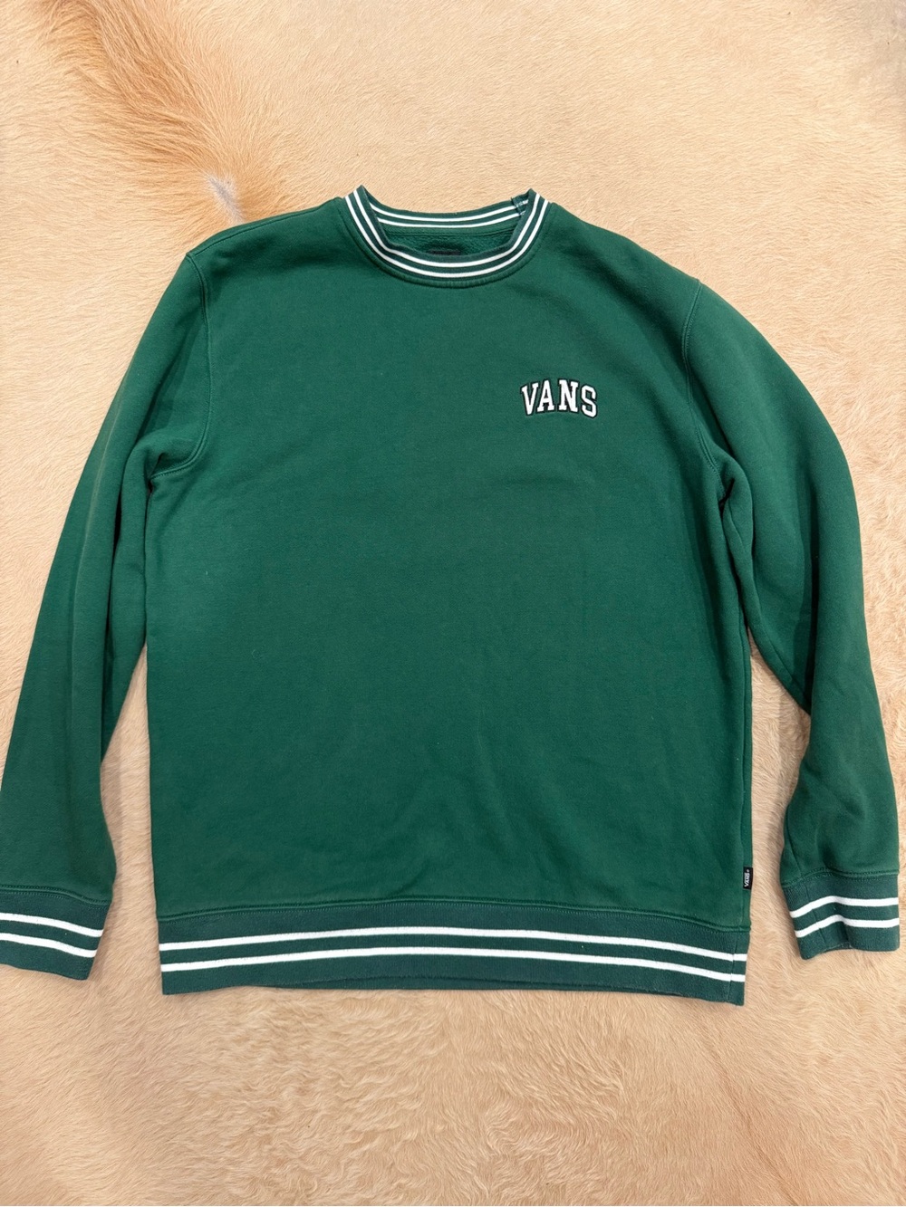 Vans Varsity Green Crewneck Fleece